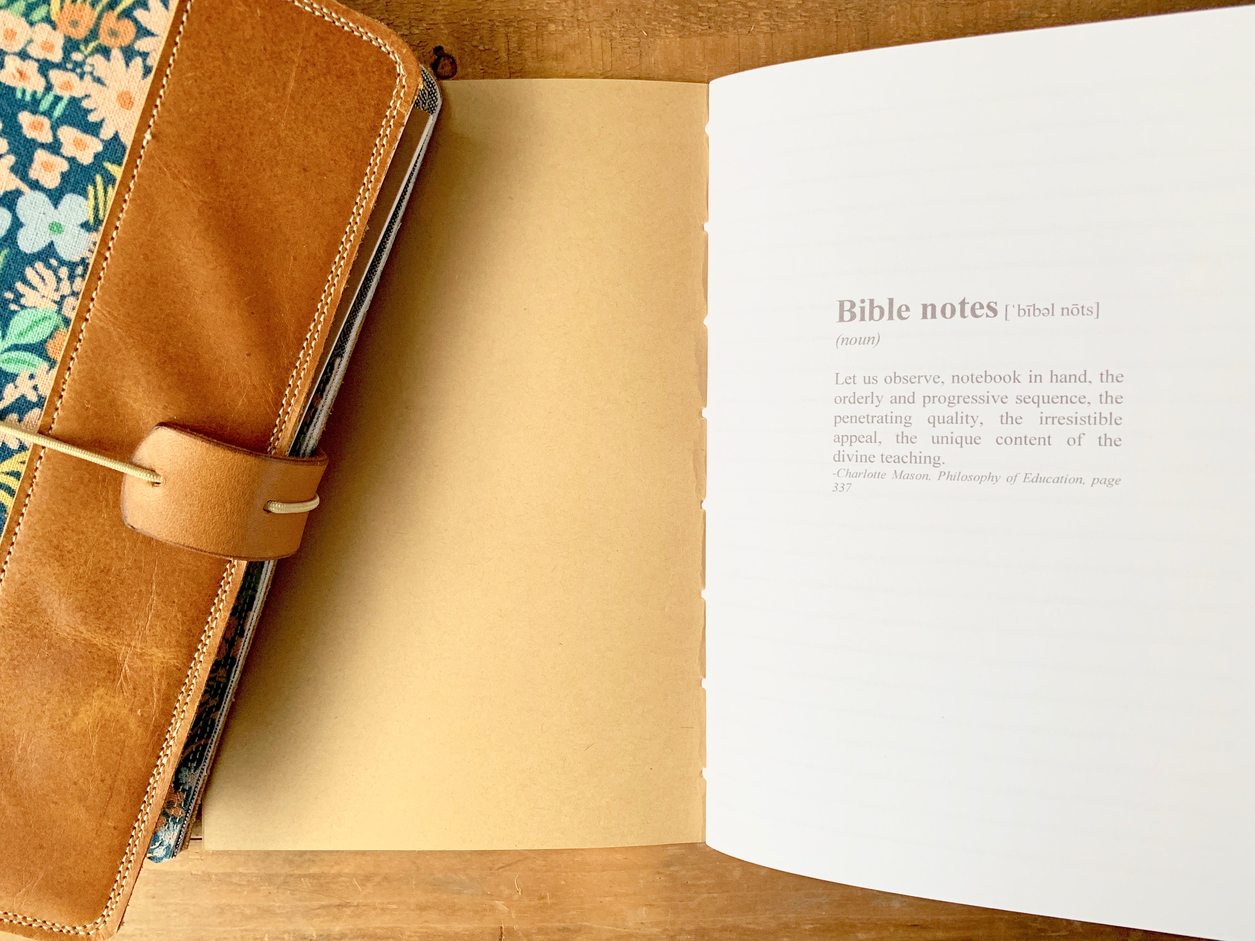 Geo Prints Traveler's Notebook Insert - Bible Journaling Ministries