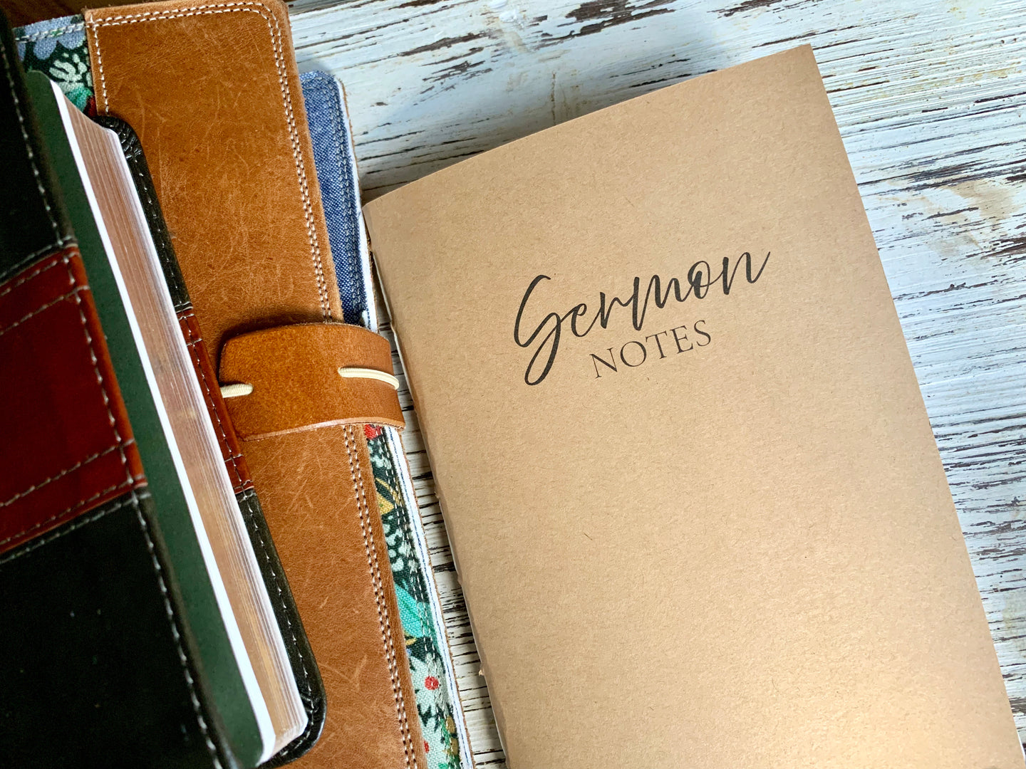 Sermon Notes Journal Insert