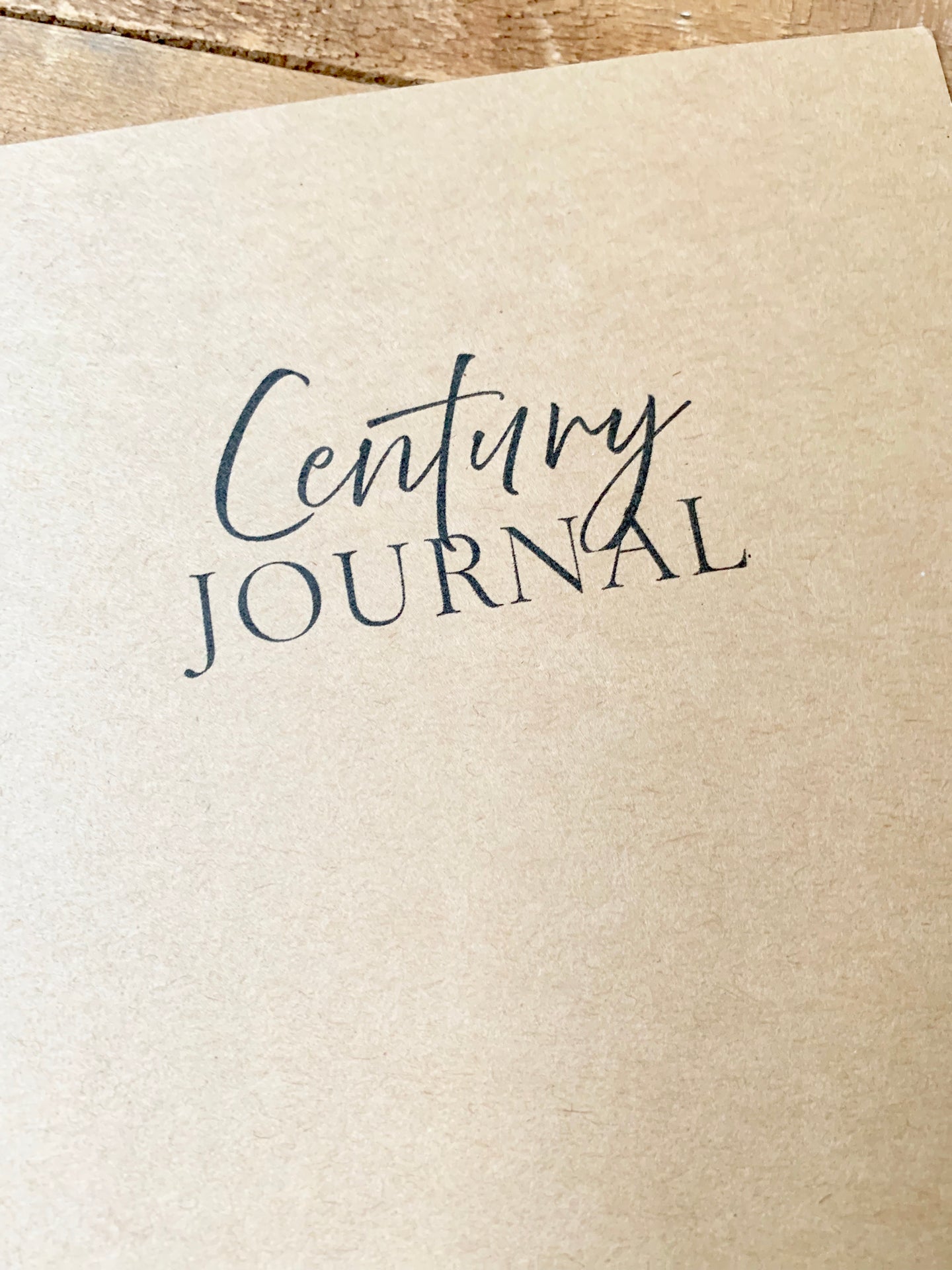 Century Journal Insert